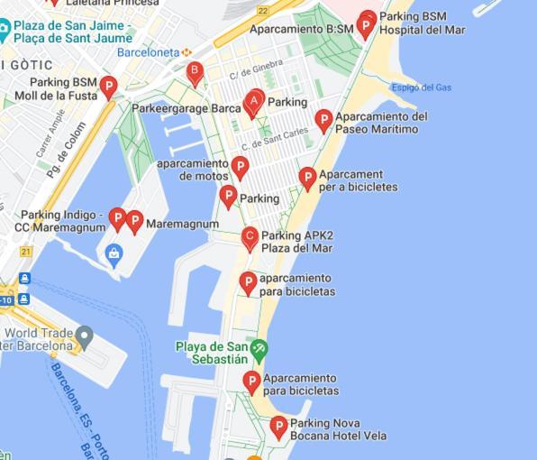 Barceloneta Port Ramblas Exteriör bild